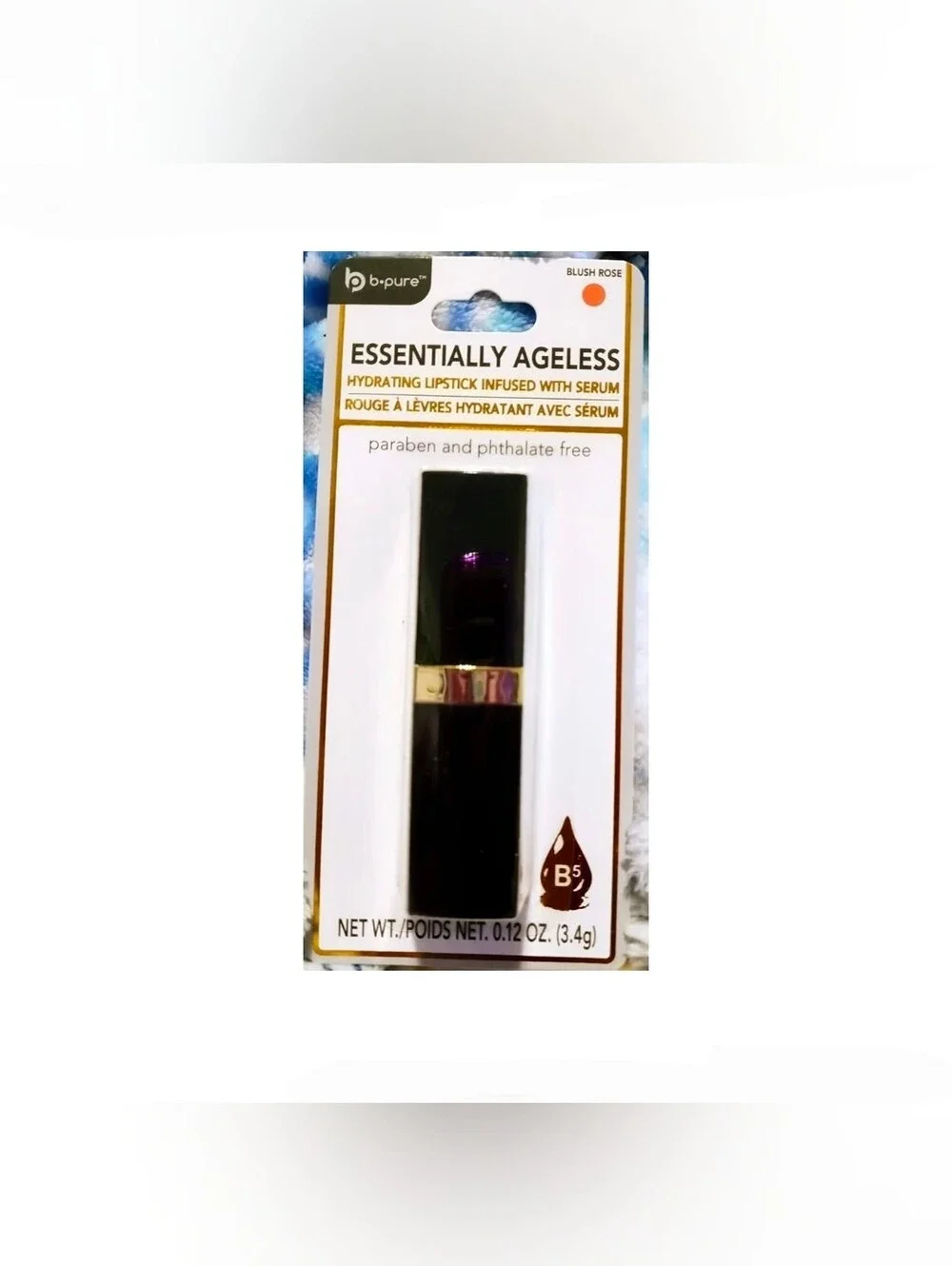 Essentially Ageless Hydrating Lipstick Infused W/ Serum — Blush Rose 0.12oz
